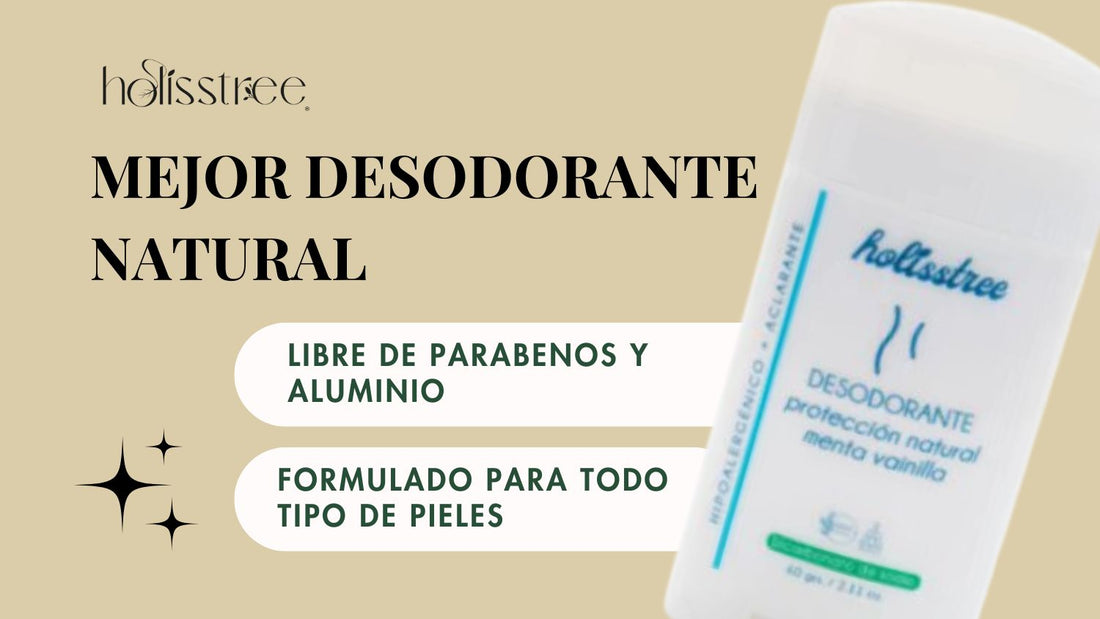 Mejor desodorante natural