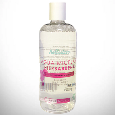 Agua Micelar Hierbabuena Piel Normal Mixta | 500ml Holisstree