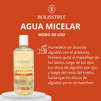 Agua Micelar Mandarina Piel Sensible | 500ml