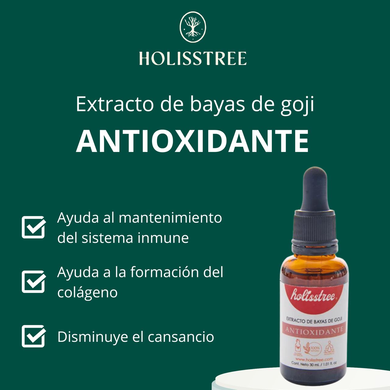 Extracto De Bayas De Goji Antioxidante | 30ml