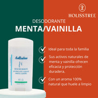 Desodorante Aclarante Menta Vainilla | 60gr