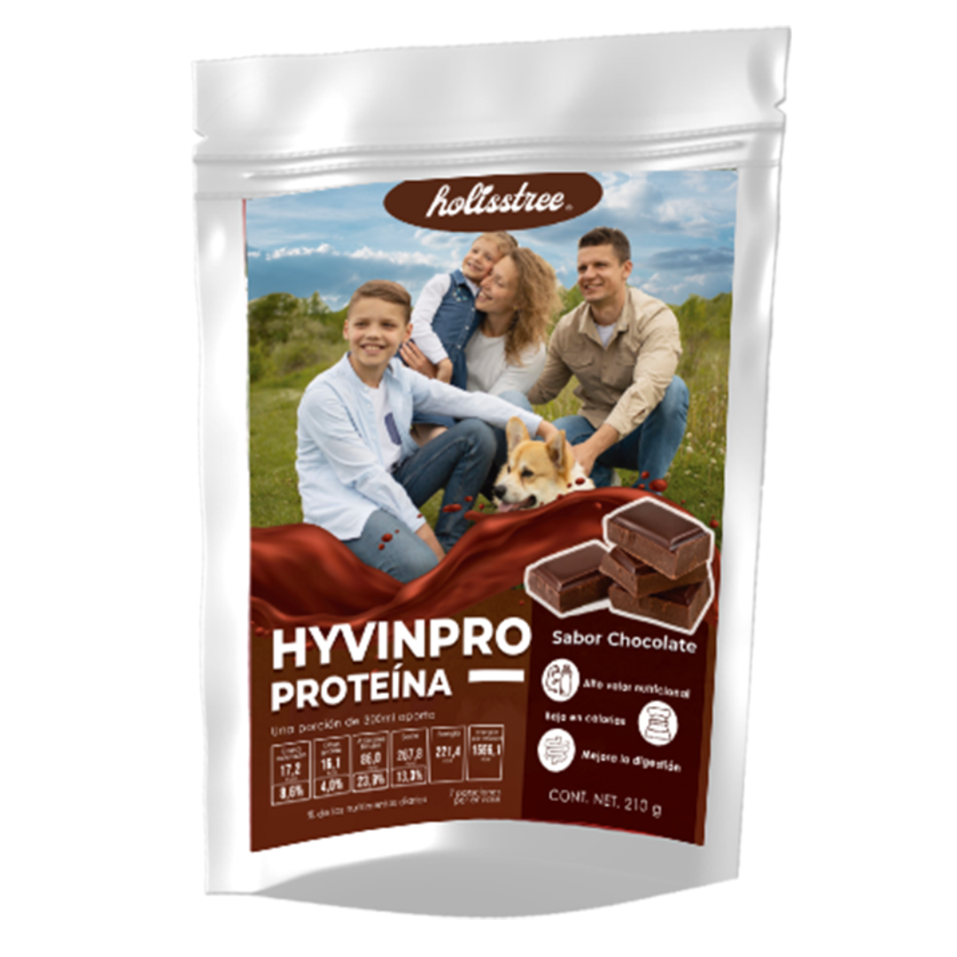 Hyvinpro Proteina Chocolate Polvo Suplemento Nutricion | 210gr Holisstree