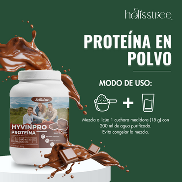 Hyvinpro Proteina Chocolate Polvo Suplemento Nutricion | 900gr