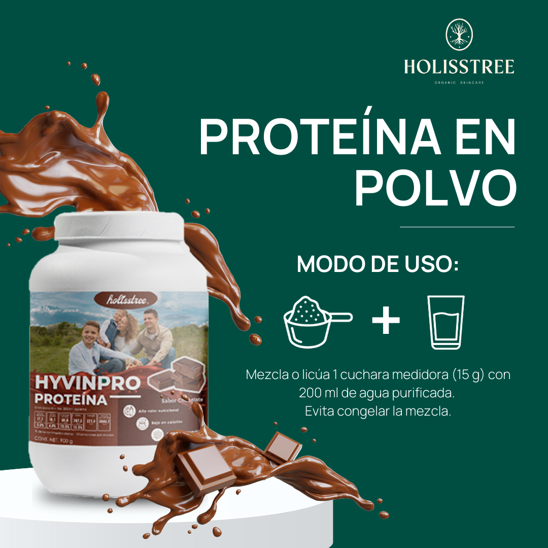 Hyvinpro Proteina Chocolate Polvo Suplemento Nutricion | 900gr