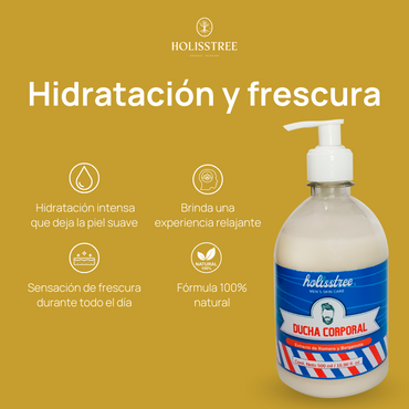 Jabón Ducha Corporal Caballero Refresca | 500ml