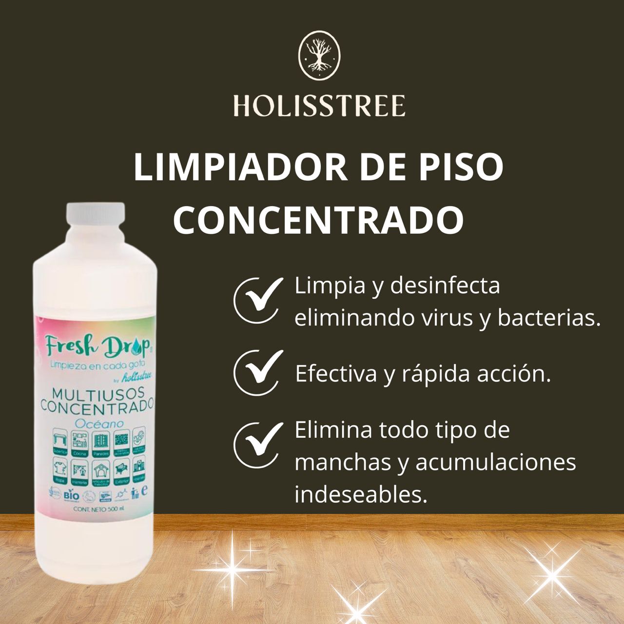 Limpiador de Pisos Concentrado | 500ML