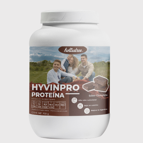 Hyvinpro Proteina Chocolate Polvo Suplemento Nutricion | 900gr Holisstree