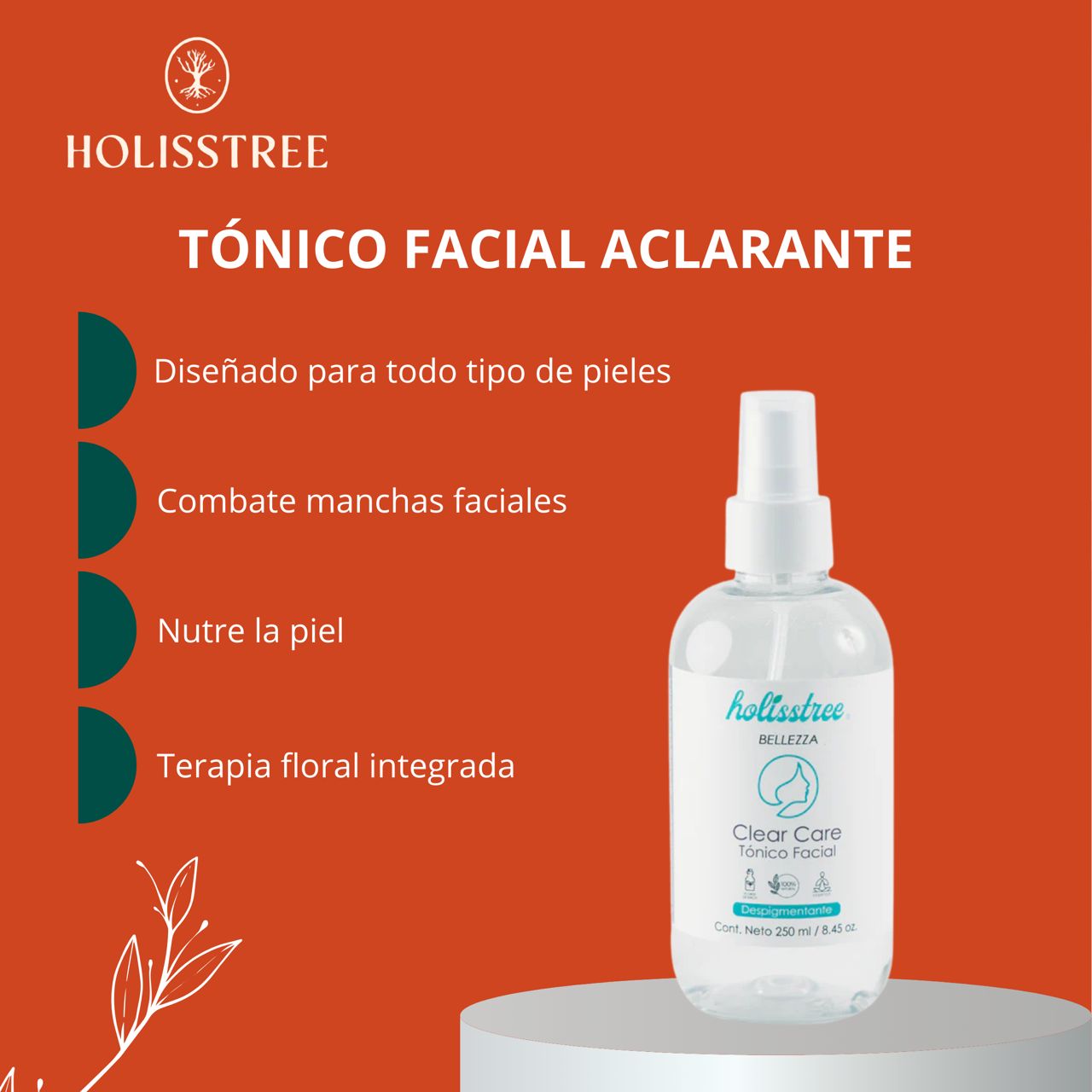 Clear Care Tónico Facial Aclarante | 250ml