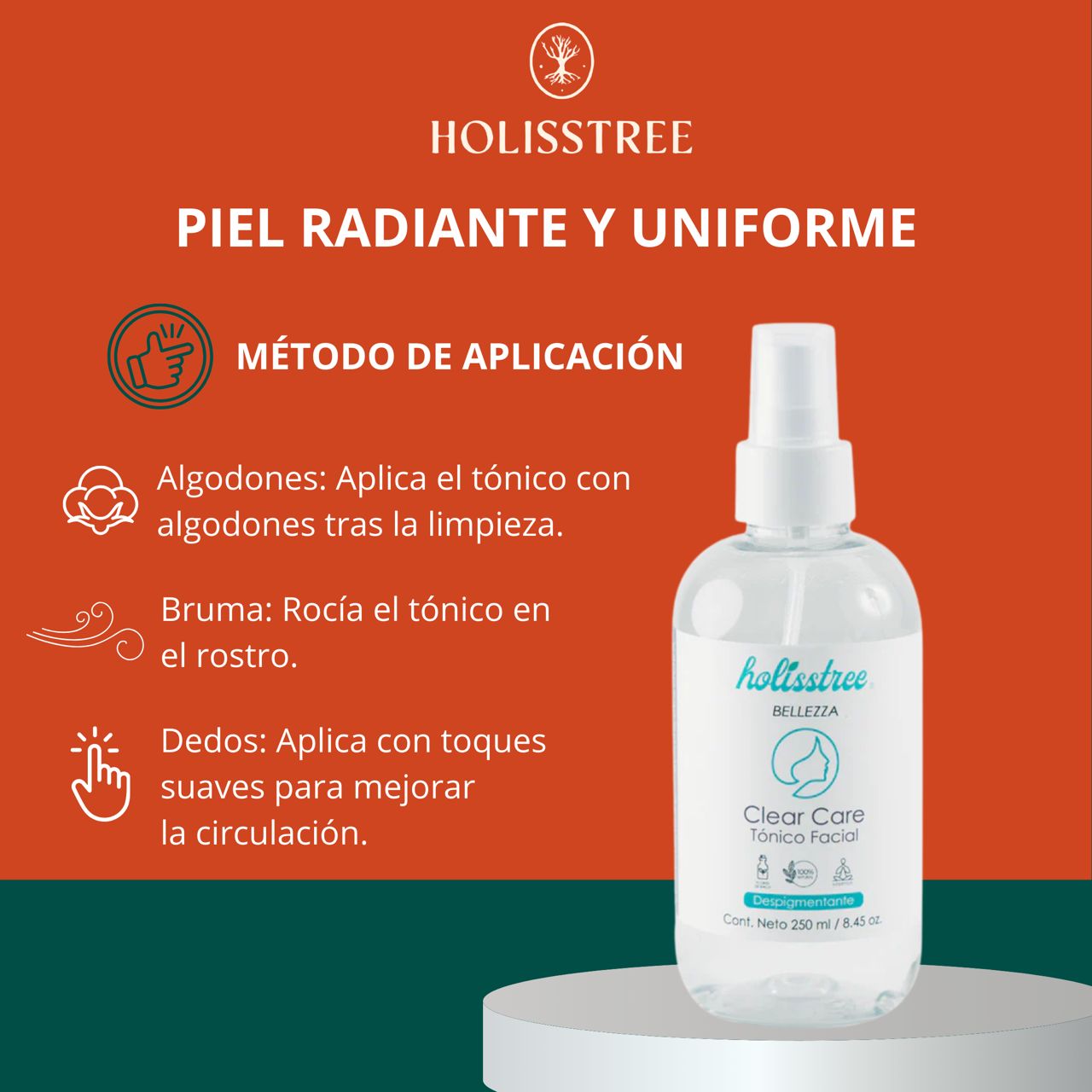 Clear Care Tónico Facial Aclarante | 250ml