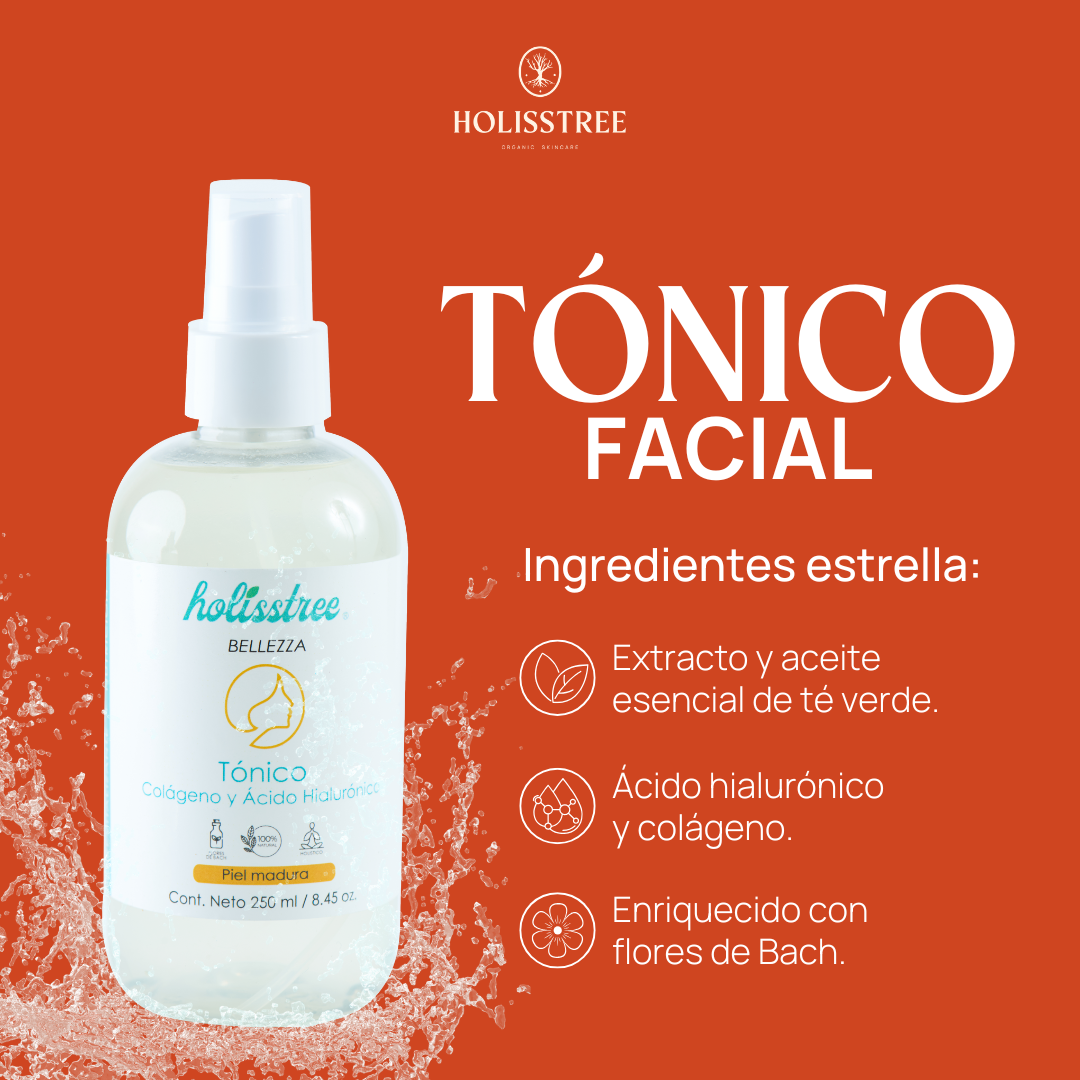 Tónico Colágeno y Ácido Hialurónico | 250ml