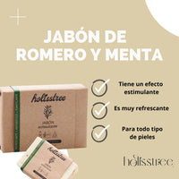 Jabón De Romero y Menta Refresca Estimula | 100gr