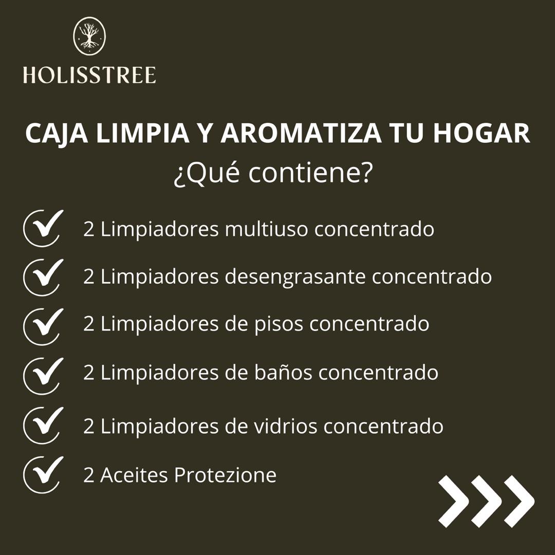 Caja Limpia y Aromatiza tu Hogar