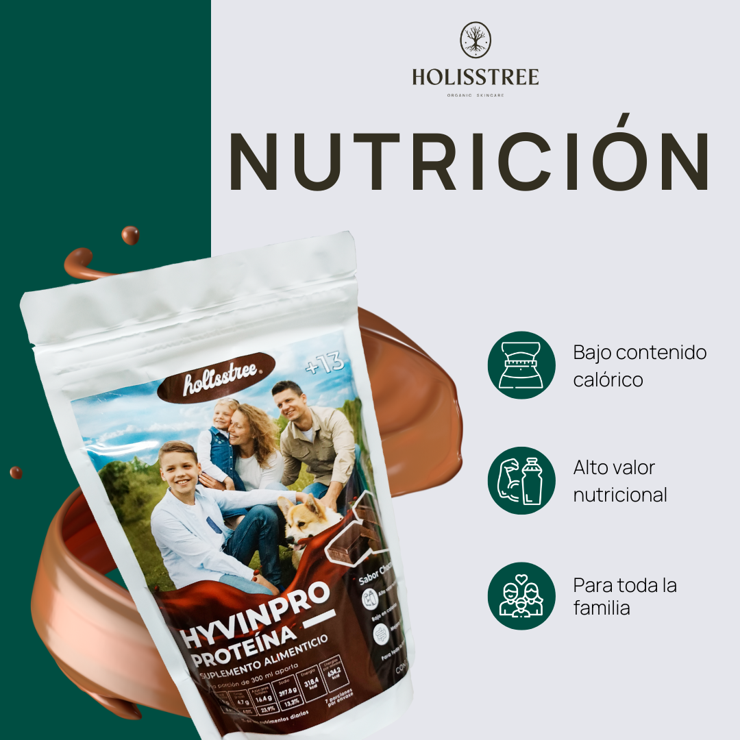 Hyvinpro Proteina Chocolate Polvo Suplemento Nutricion | 210gr