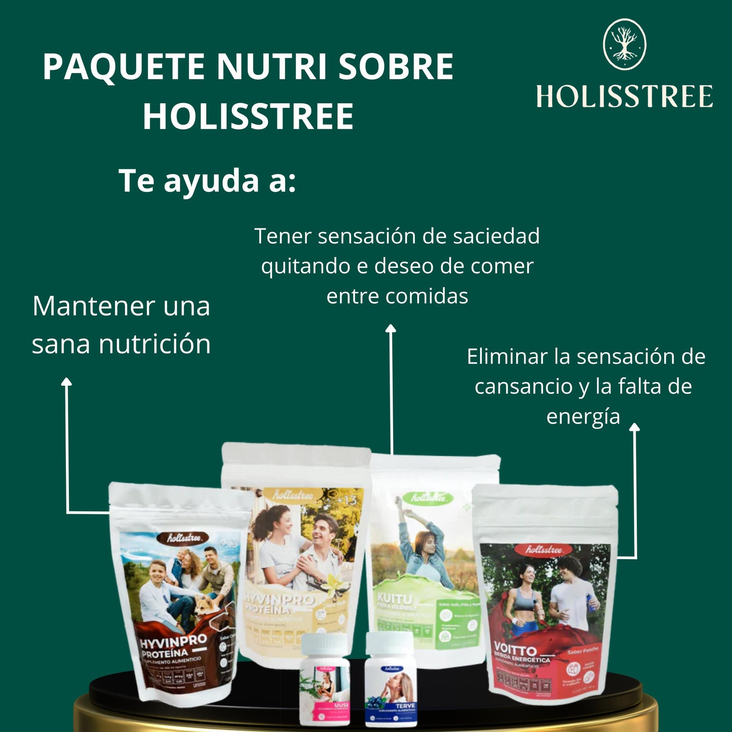 Paquete Nutri Sobre Holisstree