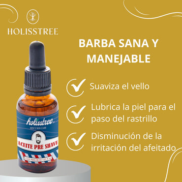 Aceite Pre Shave Caballero Estimulante | 30ml