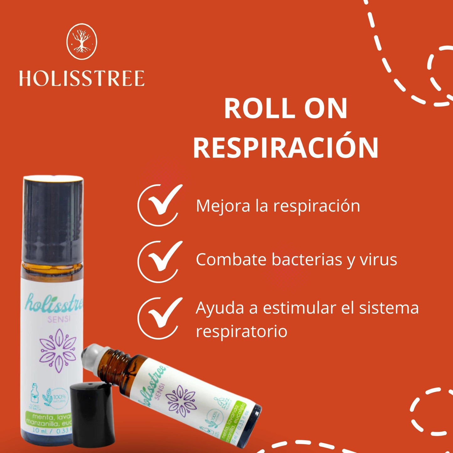 Roll On Respiracion | 10ml