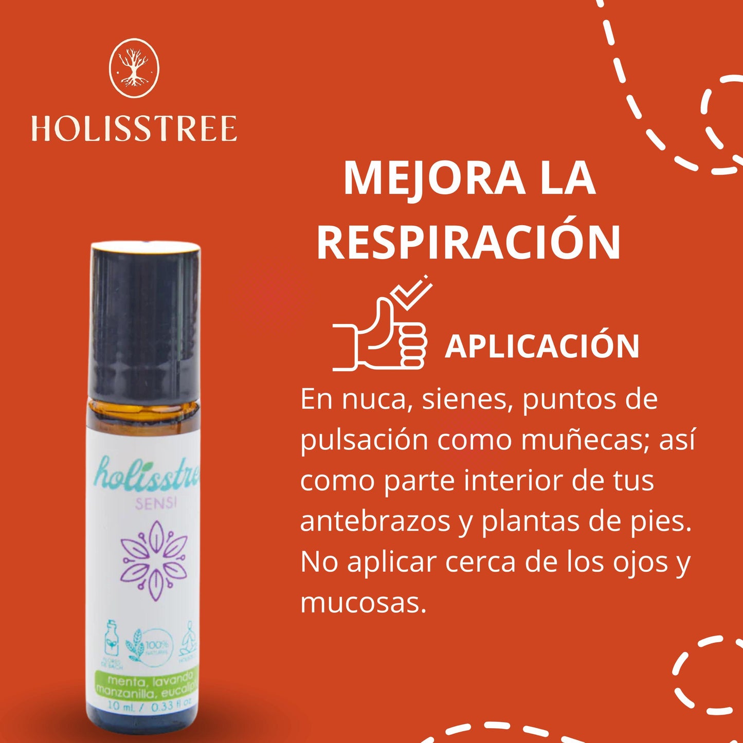 Roll On Respiracion | 10ml